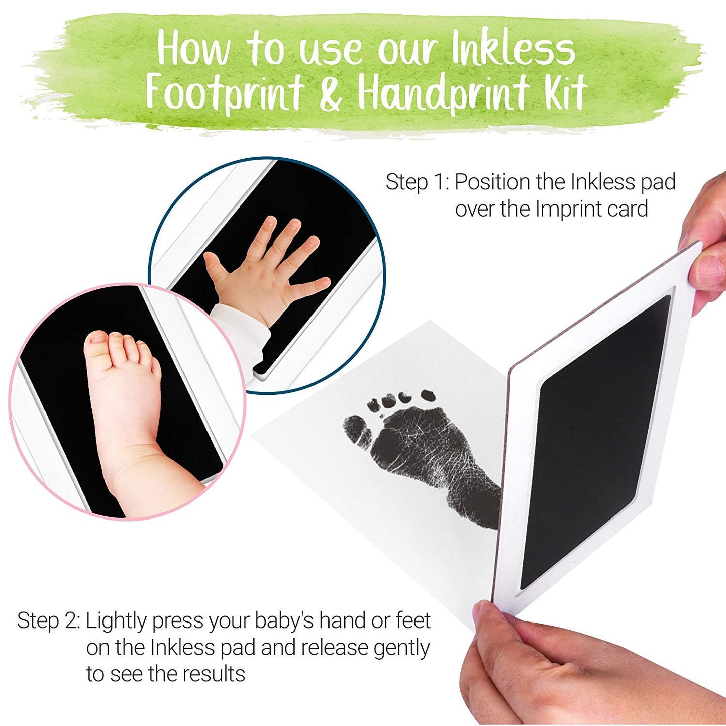 TinyPrints Baby Imprint Kit (2 Cards)