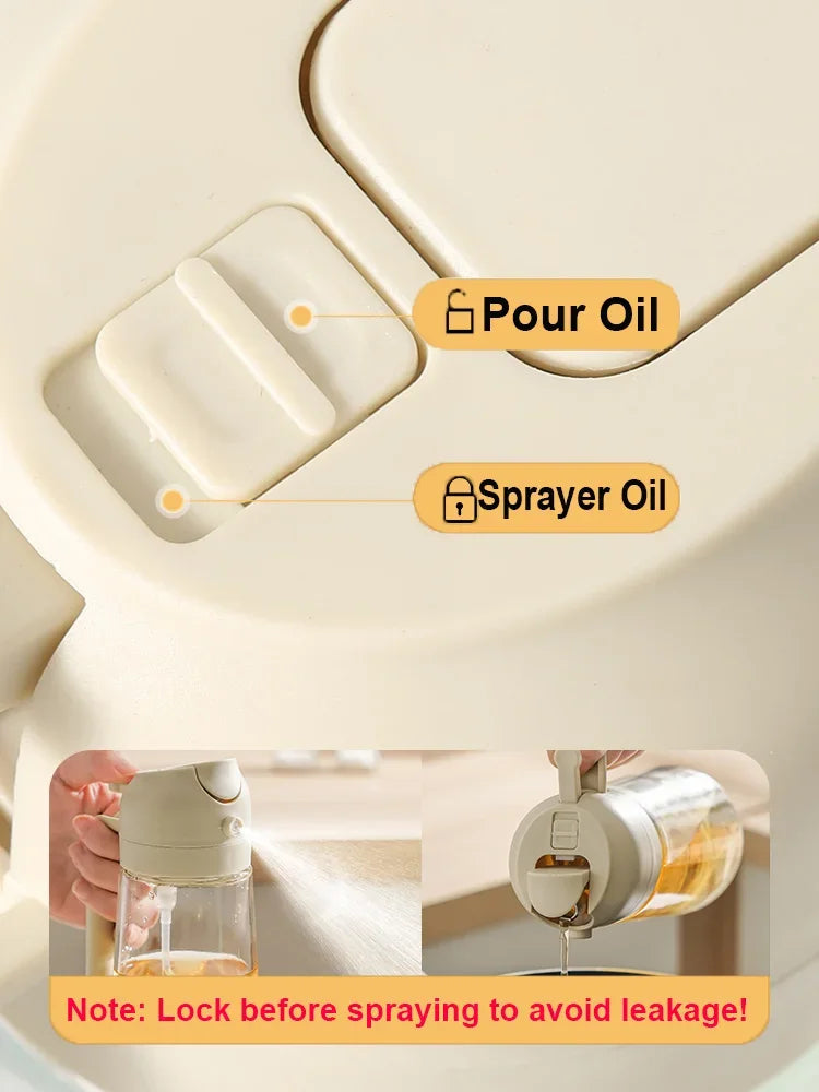 2-in-1 Oil Sprayer and Dispenser