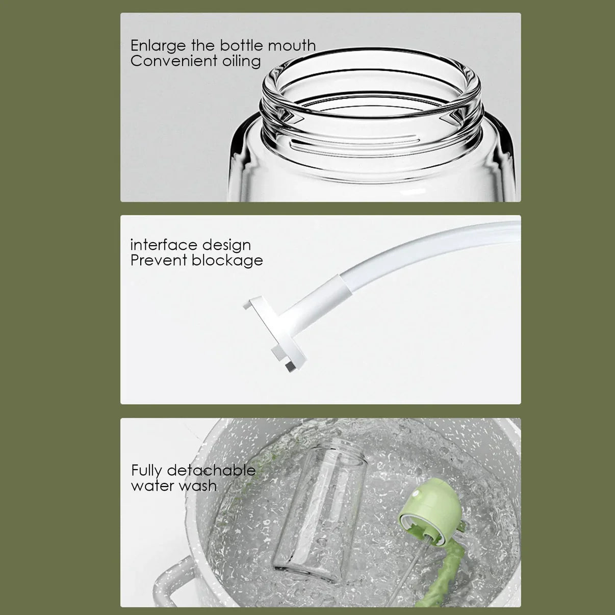 2-in-1 Oil Sprayer and Dispenser