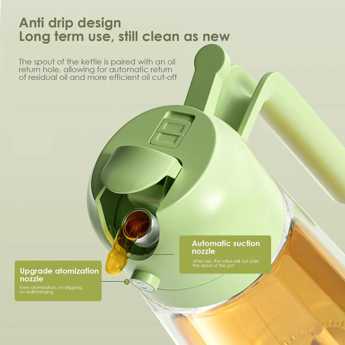 2-in-1 Oil Sprayer and Dispenser