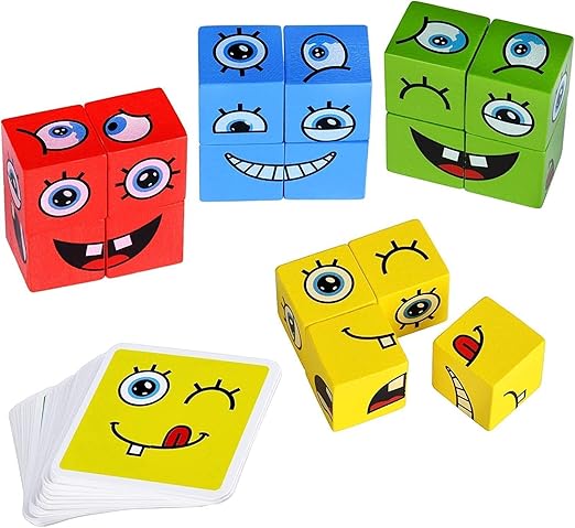 Emoji Face Matching Cube Game