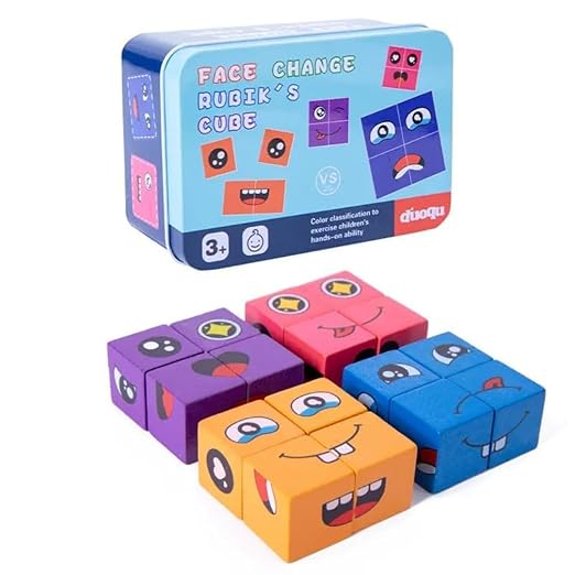 Emoji Face Matching Cube Game