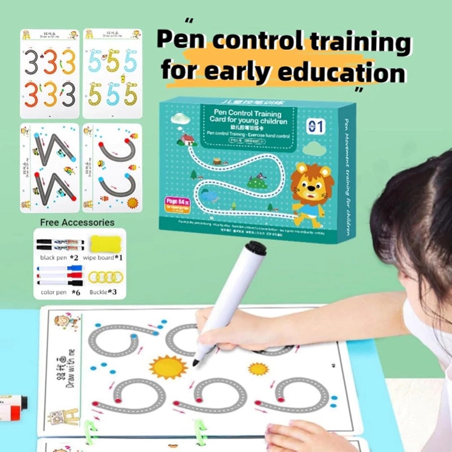 MagicWrite™ Reuseable Writing Practice Workbook