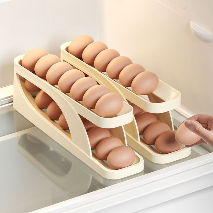 Eggs Roll-Down Dispenser