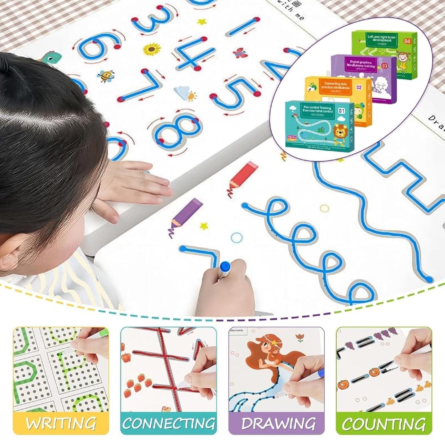 MagicWrite™ Reuseable Writing Practice Workbook
