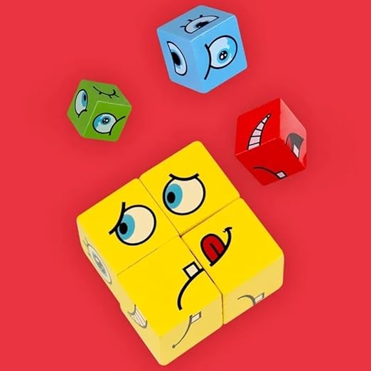 Emoji Face Matching Cube Game