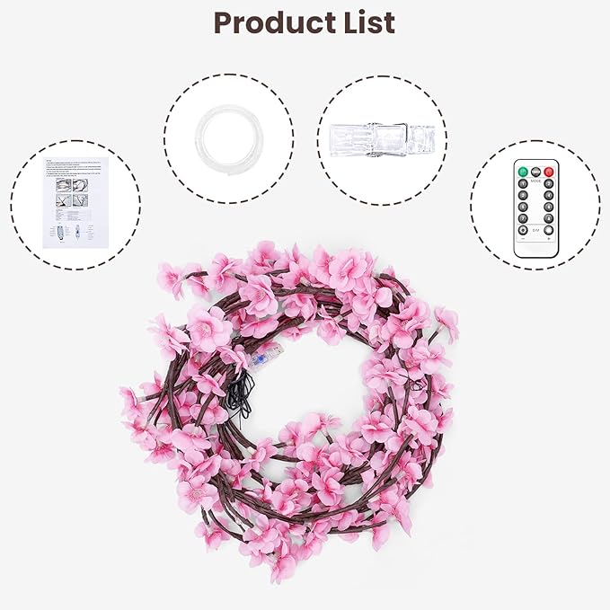 LumiFlora™ Cherry Blossom Branch Lights
