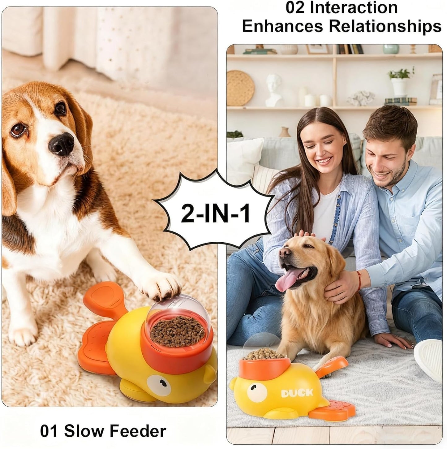 WobbleFeast™ Interactive Treat Dispenser