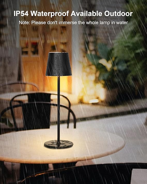 TouchGlow Rechargeable Table Lamp