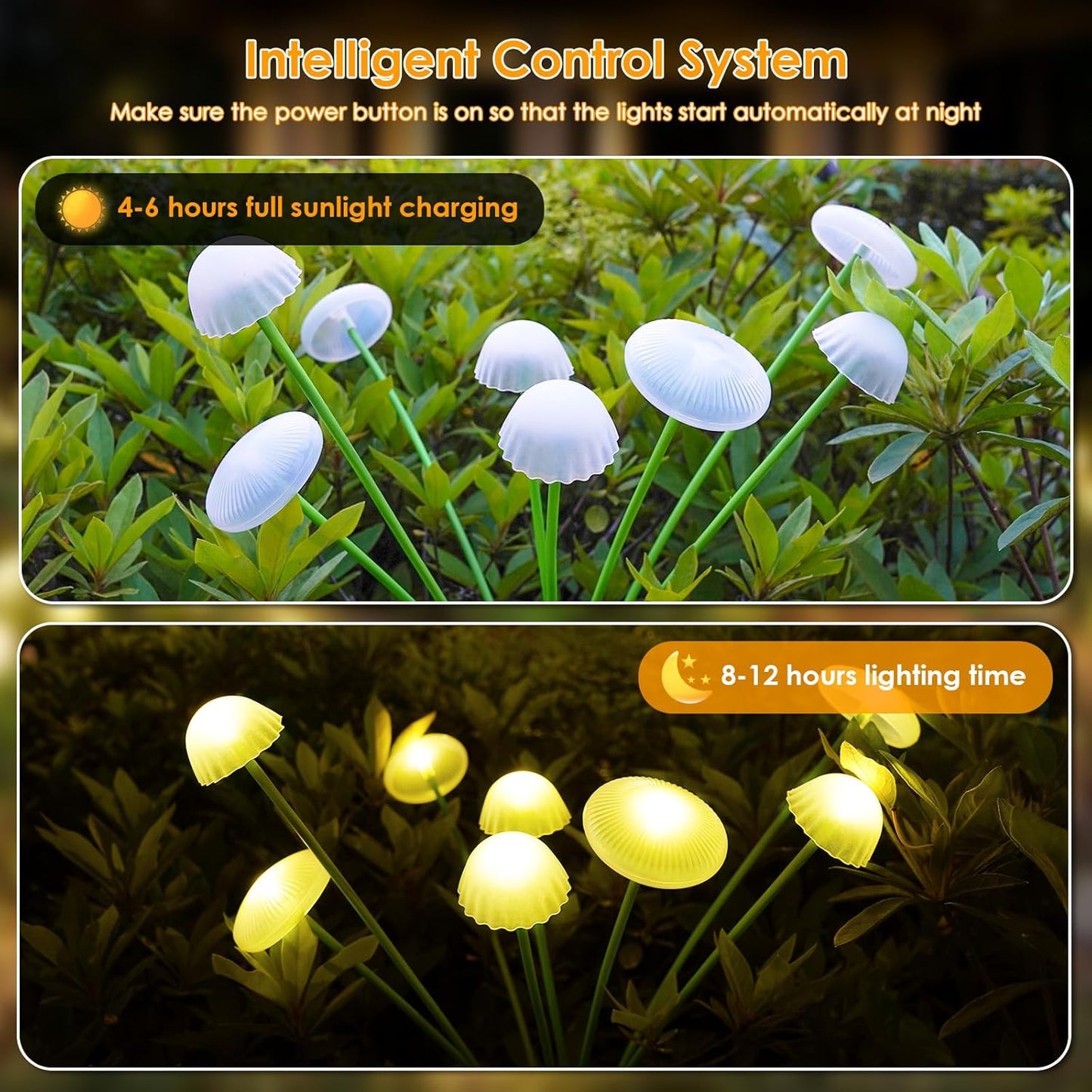 SolarShroom™ LED Solar Mushroom Garden Lights