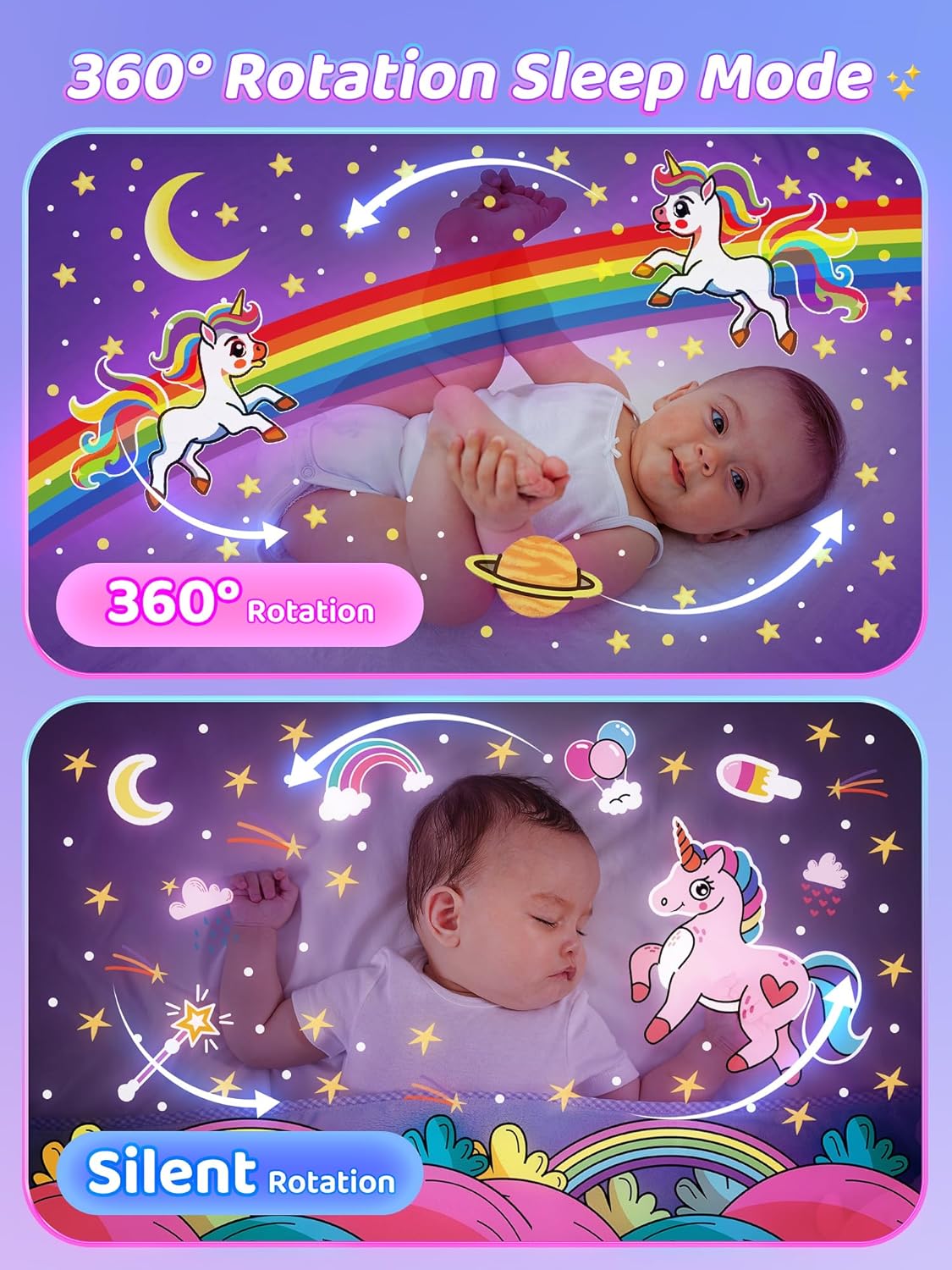 TwinkleTales Night Light Projector