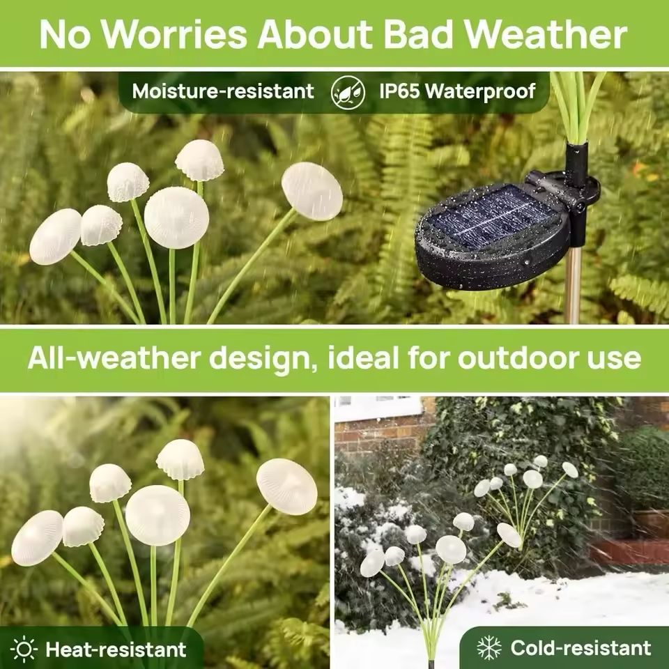 SolarShroom™ LED Solar Mushroom Garden Lights