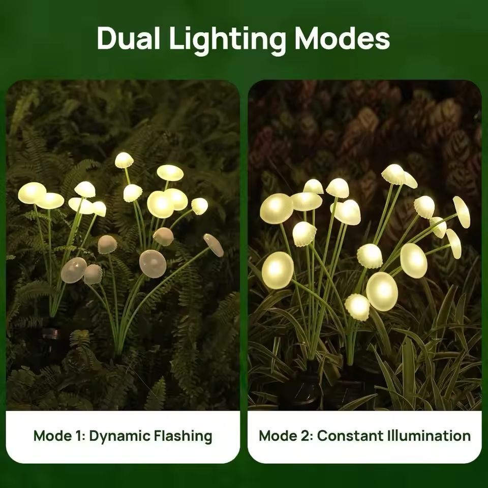 SolarShroom™ LED Solar Mushroom Garden Lights