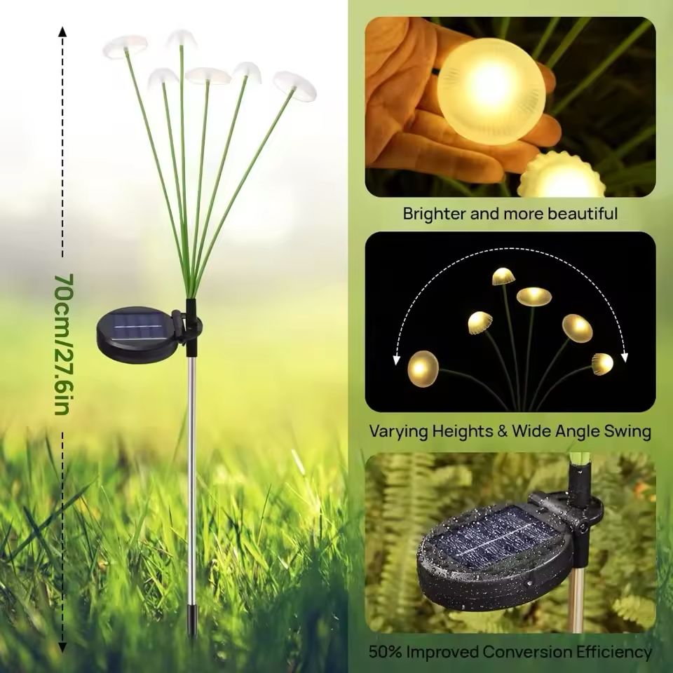 SolarShroom™ LED Solar Mushroom Garden Lights