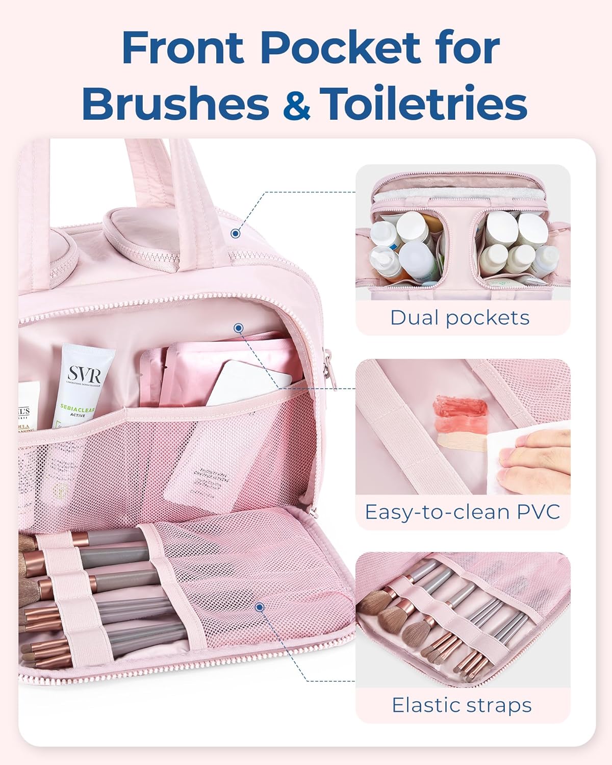 GlamBag™ Luxe Makeup & Toiletry Bag