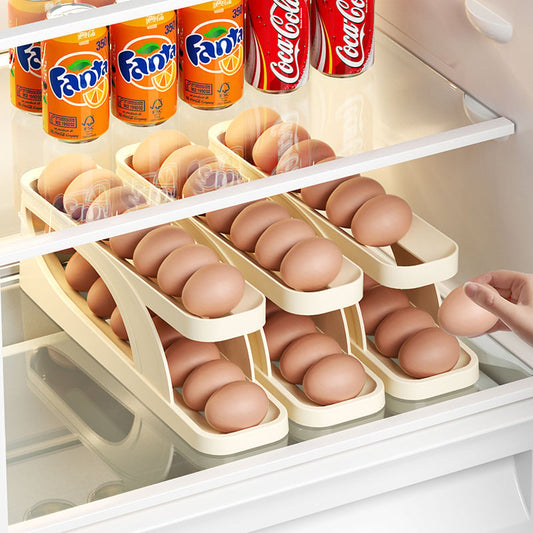 Eggs Roll-Down Dispenser