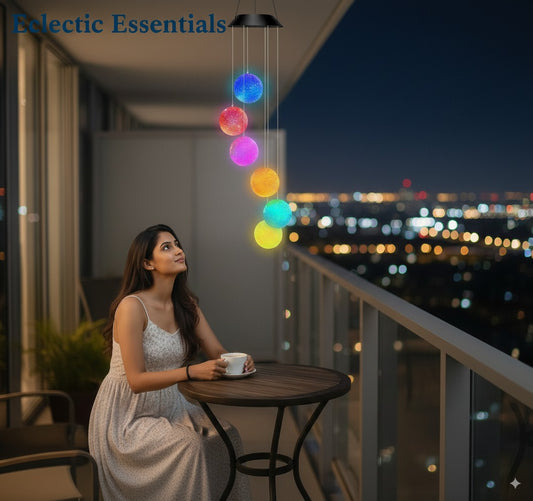 SunBell™ LED Solar Wind Chimes