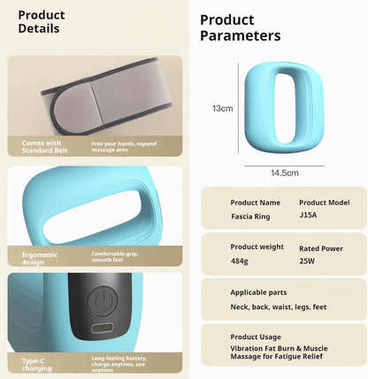 FasciaFlow™ - Belly Fat Burner & Deep Tissue Massager Ring