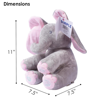 Peek-a-Boo Elephant Plush Toy ELLA