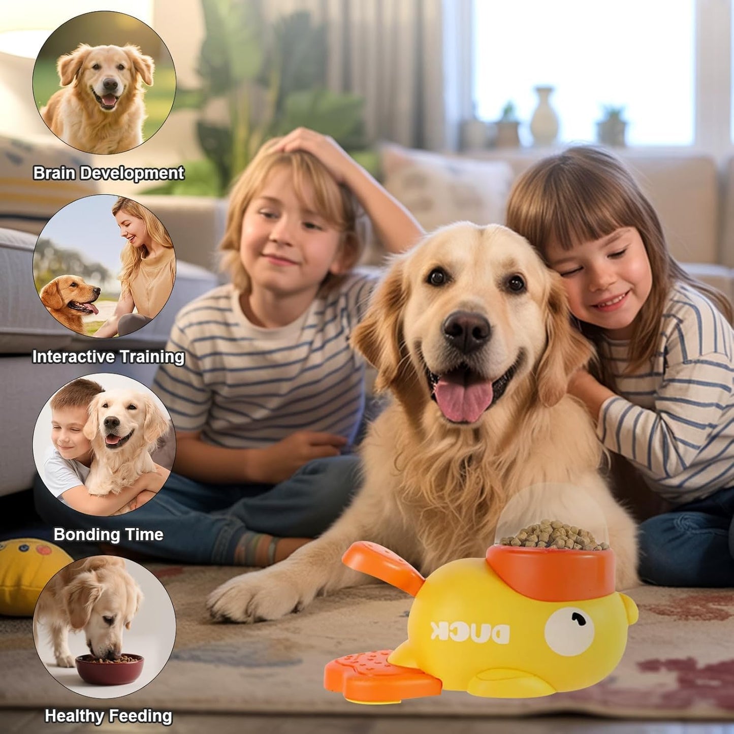 WobbleFeast™ Interactive Treat Dispenser