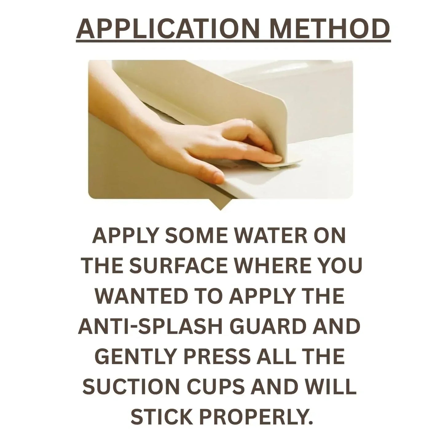 SplashShield™ – Sink Splash Guard