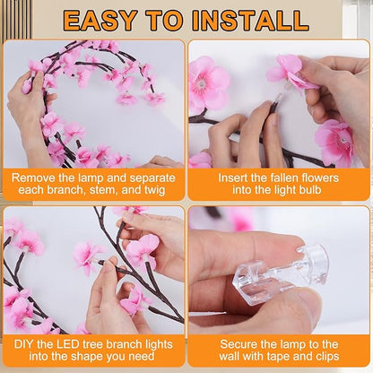LumiFlora™ Cherry Blossom Branch Lights