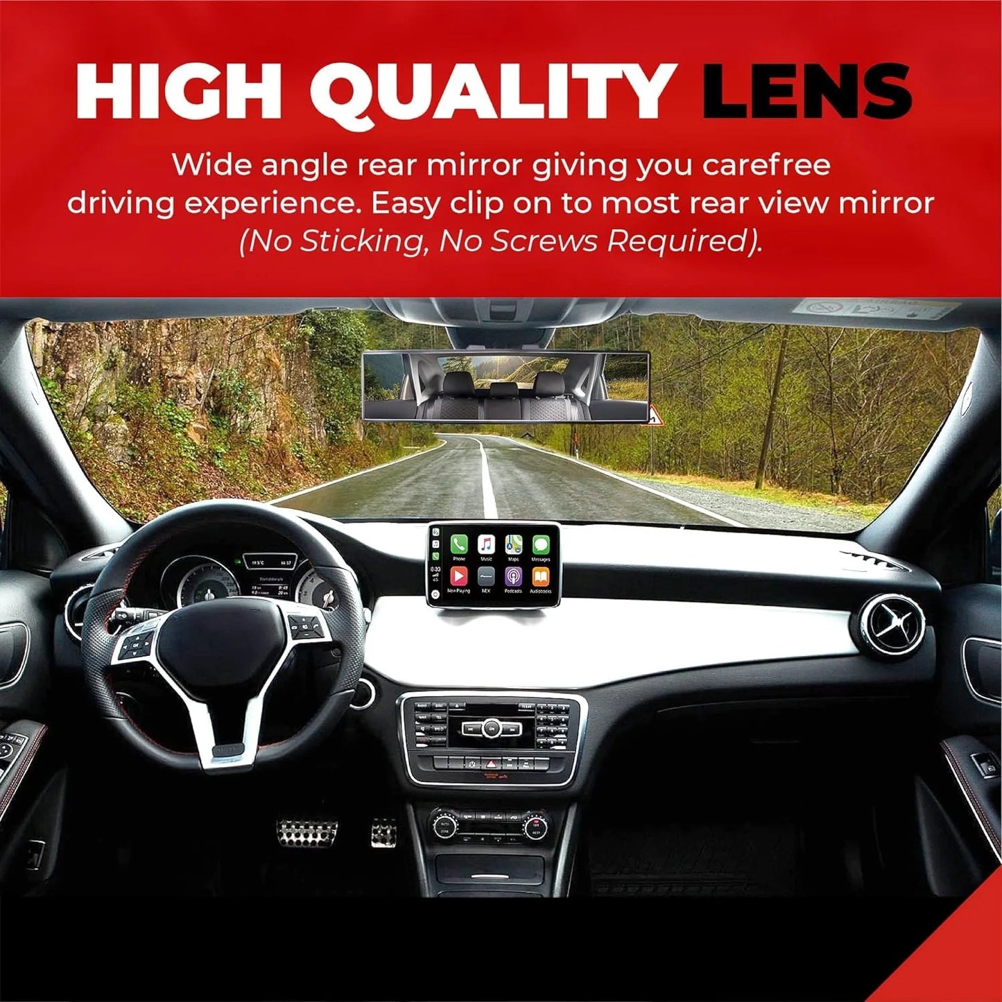 SafeSight™ Panoramic Rearview Mirror