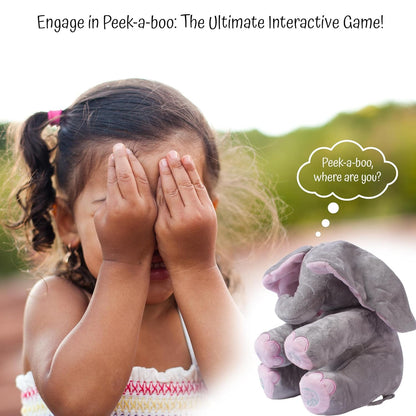Peek-a-Boo Elephant Plush Toy ELLA