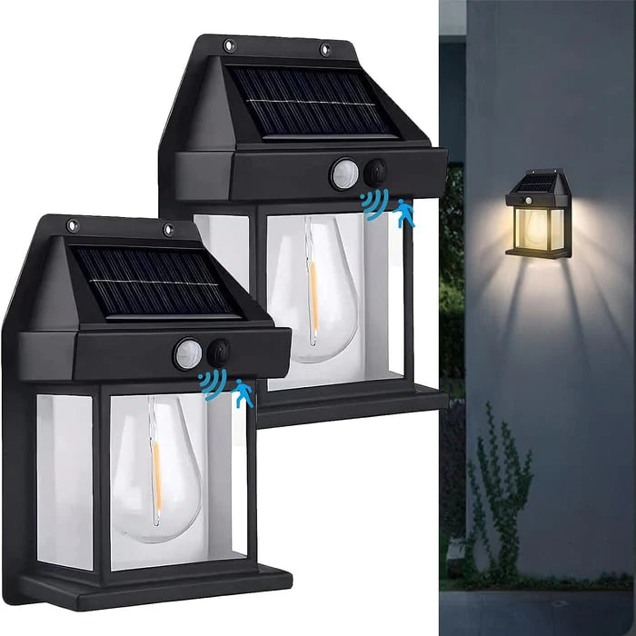 Solar Motion Sensing Wall Lamp