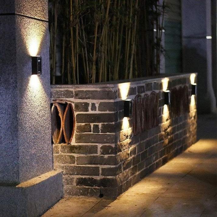 Solar Wall Light  Unique Up And Down Lights