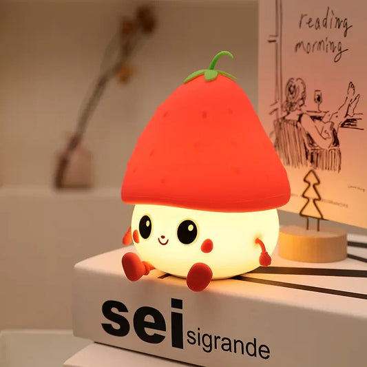 Strawberry Silicone Lamp