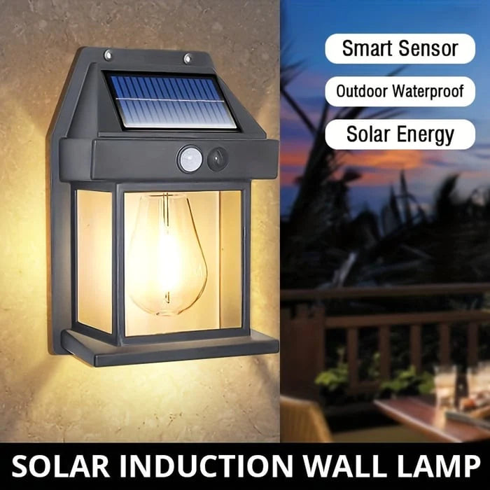 Solar Motion Sensing Wall Lamp