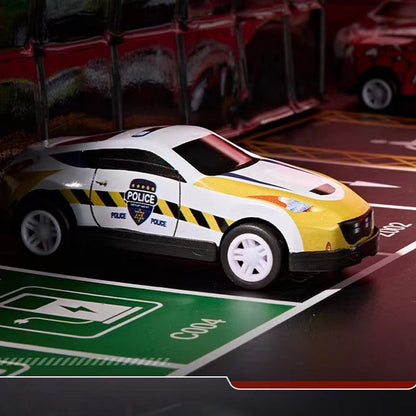 MiniMoto™ 48 Mini Pull-Back Cars with Built-In Garage Set🚗